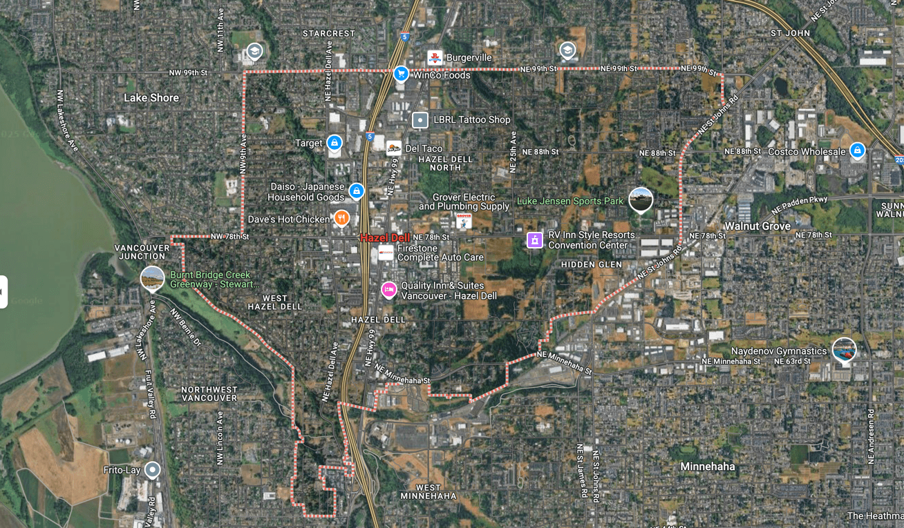 Hazel Dell Stormwater Services near Vancouver