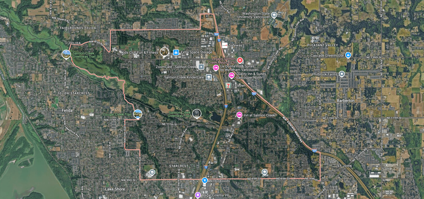 Salmon Creek Stormwater Services near Vancouver